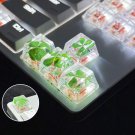 1Pc Lucky Four Leaf Clover Keycaps, Shamrock Clover Keycaps, Lucky Clover Keycaps for Keyboards, Luc