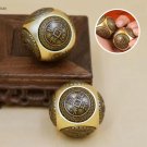 1Pc Copper Stress Relief Cube, Four Blessing Luck Money for Relaxation, Copper Decompression Cube fo