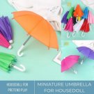 1Pc Miniature Umbrella, Mini Umbrella Doll Accessories, Clothing Decoration, Miniature Fashion, Mini