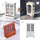 1Pc Miniature Buffet Cupboard with Glass Doors for Dollhouses, Mini Buffet Cupboard, Buffet  Perfect