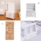 1Pc Miniature Bookshelf, Elegant Shelving, Realistic Mini Bookcase, Decorative Shelves for Models an