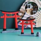 Miniature Japanese Torii Gate Decoration, Japanese Torii Gate Shrine Model Ornament, Japanese Home D