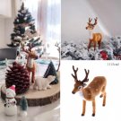 Mini Christmas Deer Plush, Reindeer Fairy Garden Decoration, Elk Plush for Christmas Decor, Plush Ch