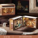DIY Miniature Coffee & Bakery Shop Kit, Miniature Cake Shop, Miniature Coffee House, Mini Coffee Cor