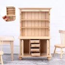 1 Pc Miniature Cupboard, Miniature Wood Furniture, Miniature Wooden Cabinet, Miniature Storage Cabin
