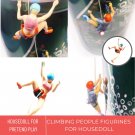 Miniature Figures Mounting Climbing, Sport Figures, Miniature Rock Climber Sport, Rock Climbers Micr