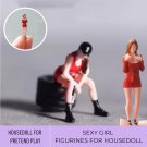 1Pc Miniature Sexy Lady, Fashion Figurine 1/64, Miniature Stunning Lady, Sexy Female Miniature Diora