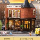 DIY Miniature Classic Restaurant, Miniatur Klassisches Restaurant, Mini Vintage Restaurant, Retro Ca