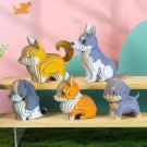 3D Cute Puppy Jigsaw Puzzle, Paper Puzzle Game for Kids Education, 3D Puppy Paper Puzzle, Cocker Spa