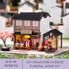 DIY Chinese Funeral Home Miniature Kit, Traditional Chinese Home Miniature, Miniature Chinese Funera