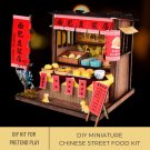 DIY Miniature Chinese Street Food Kit, Miniature Bakery Shop DIY Craft, DIY Chinese Food DimSum, Tin