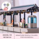 100Pcs Miniature People Figures, Miniature People Figures Perfect for Train Sets, Dollhouses, and Di