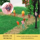 Miniature Human Figurines, Miniature People Set, Traveling Mode Figure People Painted,  Tiny Realist
