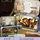 DIY Adorable Miniature Box Theatre Wooden Kit, Miniature Garden, Miniature Hotel Winter, Mini Garden