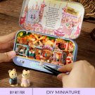 DIY Adorable Miniature Box Theatre Kit, Miniature Cherry Blossoms, Miniature Market, Miniature Candy