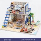 DIY Miniature Nautical House Kit, Miniature Anchor Room House, Miniature Seaside House, Tiny Buoys a