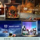 DIY Miniature Christmas Village Kit, Miniature Winter Wonderland, Miniature Christmas Wonderland, Ti