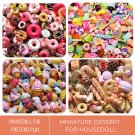 10Pcs Miniature Dessert, Miniature Donut, Miniature Candy, Mini Fruit, Tiny Ice Cream, Mini Chocolat
