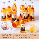 10Pcs Miniature Bottle Wine, Miniature Wine Drink Toy, Miniature Supermarket Accessories, Mini Bottl