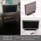 1Pc Miniature TV Remote, Miniature Furniture for Doll House, Mini Television Decoration