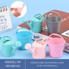 1Set Miniature Bucket Watering Can, Miniature Plant Watering, Mini Garden Tool For Doll House, Bucke