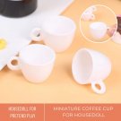 3Pcs Miniature Cup, Miniature Coffee Cup, Miniature Tea Cup, Mini Kitchen Doll House Decor, Kitchen 
