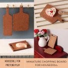 5Pcs Miniature Chopping Board, Mini Dessert Board Display, Miniature Cutting Board, Miniature Kitche