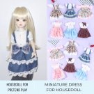 1Pc Miniature Clothes, Miniature Dress Doll Fashion, Miniature Princess Dress, Clothing Accessories 