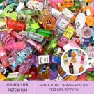 10Pcs Miniature Drinks Bottle, Miniature Drink Toy, Miniature Supermarket Accessories, Miniature Sod