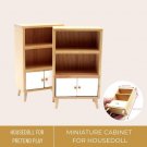 1 Pc Miniature Cabinet, Miniature Furniture Decor for Doll House, Realistic Display Cabinet, Miniatu