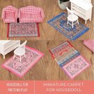 1 Pc Miniature Carpet, Mini Turkish Woven Cover Carpet, Miniature Rug Mat for Bedroom Living Room De