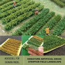Artificial Grass Strip, Grass Farm Crop, Miniature Grass For Dioramas, Dollhouse Lawn Grass, Artific