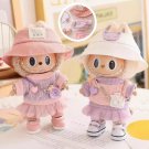 Trendy Travel Outfit for Labubu Doll, Purple Travel Outfit for Labubu, Casual Top and Skirt with Cam