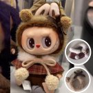 Classic Winter Fur Jacket for Labubu, Stylish Labubu Winter Jacket, Cozy Fur Coat Outfit for Labubu 