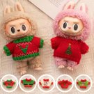 Cute Christmas Cookie Shirt for Labubu, Christmas Party Outfit for Labubu, Christmas Outfit Themed L