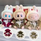 Stylish Cool Jacket for Labubu, Cool Fleece Jacket for Labubu Doll, Warm Fleece Jacket Labubu Outfit