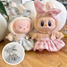 Cute Chill Summer Labubu Outfits,  Aesthetic Summer Outfit for Labubu Doll, Comfy Summer Clothes Lab