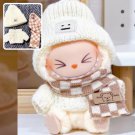 Cute Crochet Labubu Clothes for Winter, Labubu Shirt Winter Fashion, Labubu Outfits with Knitted Jac