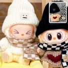 Trendy Labubu Clothes Outfits with Knitted Jackets & Scarves,  Handmade Labubu Crochet Shirts Winter