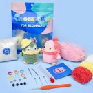 DIY Penguins with Scarf Crochet Kit, Handmade Crochet Penguin Plush Toys, Amigurumi Crochet Penguin 