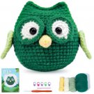 DIY Owl Crochet Animal Kit, Amigurumi Owl Toy, Crochet Kit for Beginners, Crochet Kit for Adults wit