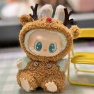 Adorable Deer Costume for Labubu, Plush Doll Clothes Animal Outfit Accessories