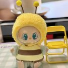 Cutie Yellow Bee Costume for Labubu, Clothes Labubu V1 V2 Idol Dolls Outfit Accessories