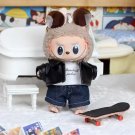 Trendy Bold Leather Jacket for Labubu, Perfect Outfit for Labubu for Gift