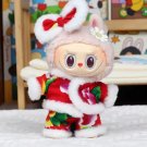 Fluffy and Fashionable Red Outfit for Labubu, Cozy Cuteness Outfit Labubu for Gift