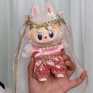 Adorable Pink Princess Dress for Labubu, Cuteness Outfit Labubu for Gift Friend