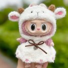 Cuteness Little Lamb Overalls Set for Labubu, Labubu's Little Sheep Overalls Clothing Accessories