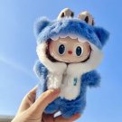 Fluffy Clothes Labubu in Cloudy, Blue Monster Labubu Doll Clothing