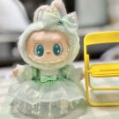 Kawaii Labubu Doll Dress, Green Lace Ruffled Skirt Costume