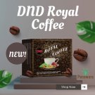 DND Royal Coffee Premix with Sacha Inchi Lingzhi and Ginseng 15 sachet